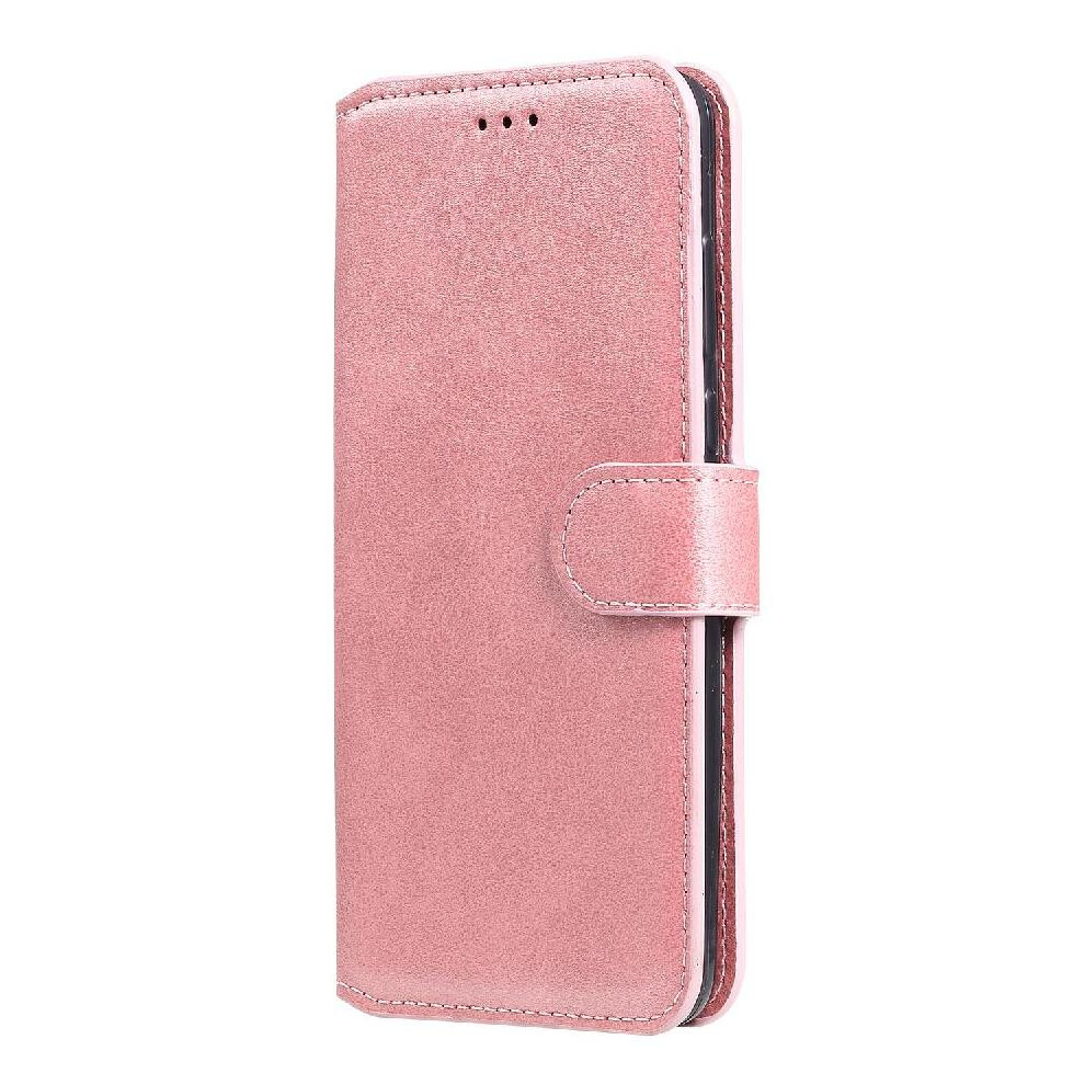 (Pink) Flip Case For Sony Xperia 10 Ii Flip Cover Precise Cutouts Magnetic Closure Card Slots Pink 764563500222