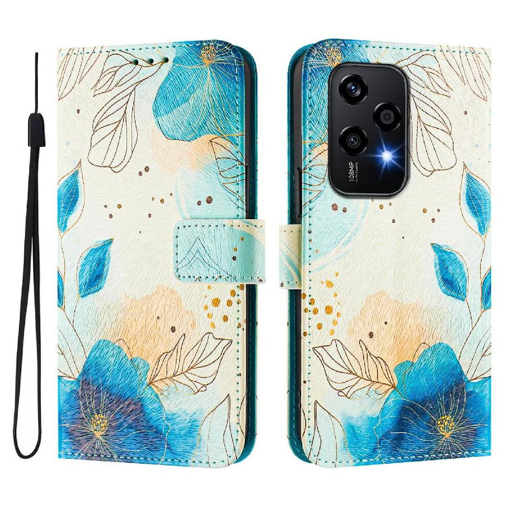 (C6) Compatible With Honor 200 Lite 5G Case With Credit Slot Pu Leather Pattern Flip Cover Wallet 764563500451