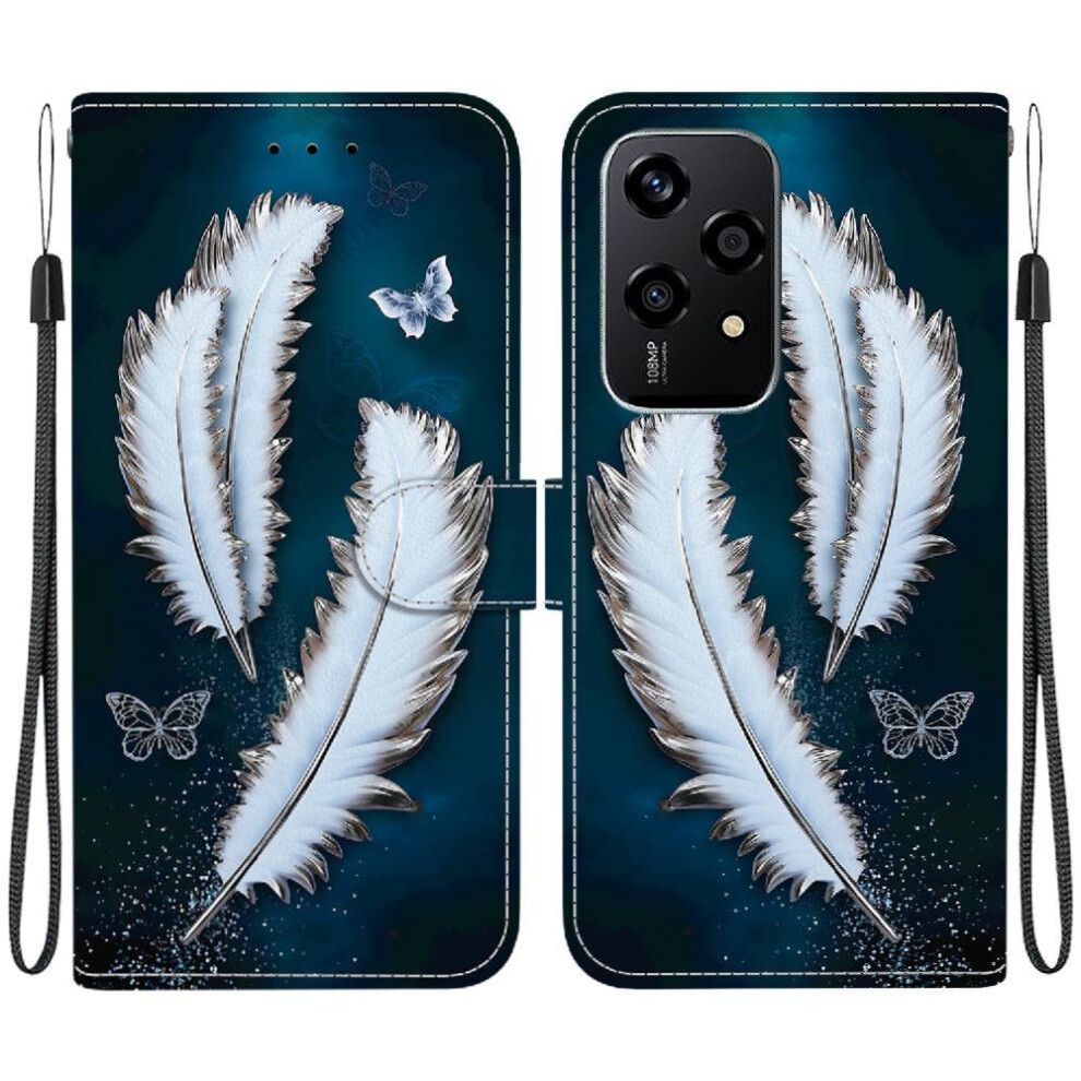 (C2) Flip Case For Honor 200 Lite Pu Leather Pattern Cover Card Slots Wallet Card Slot Kickstand 764563500598