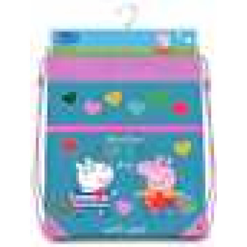 Peppa Pig Peppa Pig Drawstring Bag Gym Bag 40 x 30 cm, Multicolour