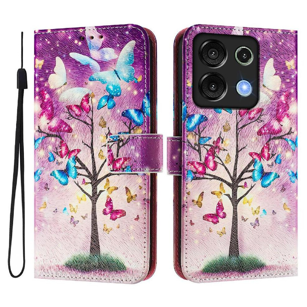 (C2) Compatible With Umidigi G9 5G Case With Credit Slot Pattern Flip Cover Wallet Pu Leather 764563500888