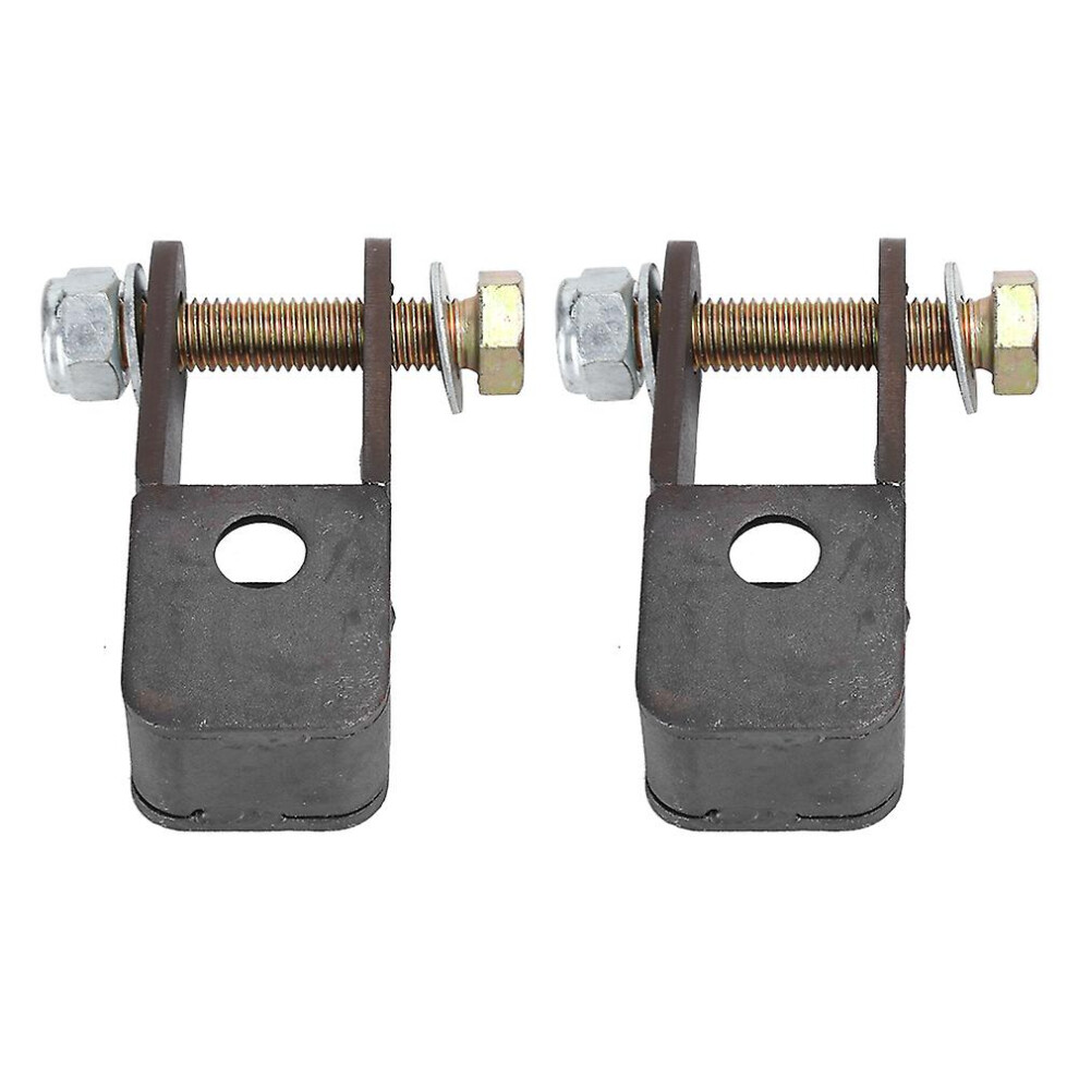 (As Show, One Size) 2Pcs Front Shock Extender 4X4 2‑4In Lift Extension Brackets Riser Fit For Gmc Sierra 1500 9907 4909775654264