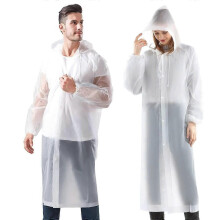 (As show, One size) Raincoat 2 Pack Rain Ponchos suitable for Men Women Adults Reusable Portable Rain Coat Waterproof with Elast