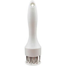(As show, One size) 21-Pin Stainless Steel Loose Meat Device Pine Meat Needle Kitchen Hammer Meat Hammer Steak Meat Beater Tender Meat Needle Maximize The Flavor of Beef,