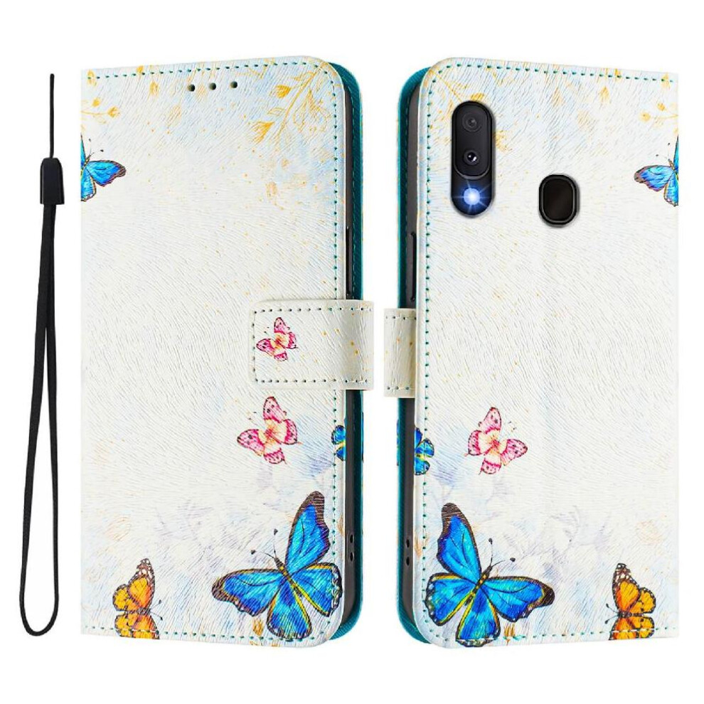 (Ohter) Case For Samsung Galaxy A20e Pattern Flip Cover Wallet With Credit Slot Pu Leather 764563501335
