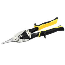 (As show, One size) 10 Inch Aviation Tin Snips, Straight Cut, Heavy Duty Metal Cutter for Cutting Sheet Metal, Chrome Vanadium Steel