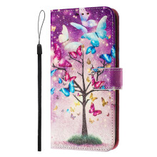 (C2) Case for Samsung Galaxy A20e Pattern Flip Cover Wallet with Credit Slot Pu Leather