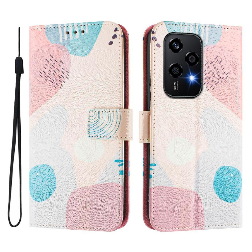 (C5 ) Case For Honor 200 Lite 5G Wallet Cover Flip Pu Leather Card Holder Pattern With Credit Slot 764563501830