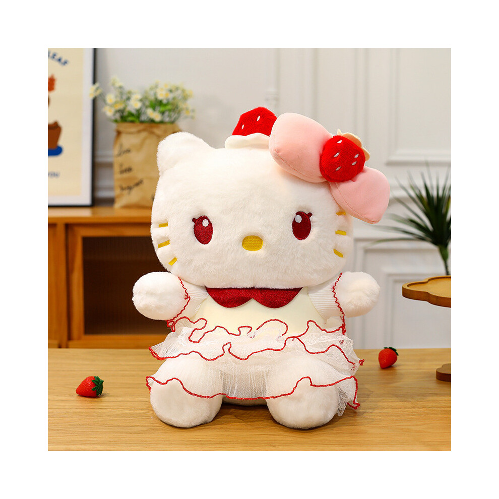(HelloKitty, 45cm) Plush Kuromi Hellokitty Toy With Pp Cotton Filling For Kids Gift Birthdays-image-OPC-PH6VBMG-NEW