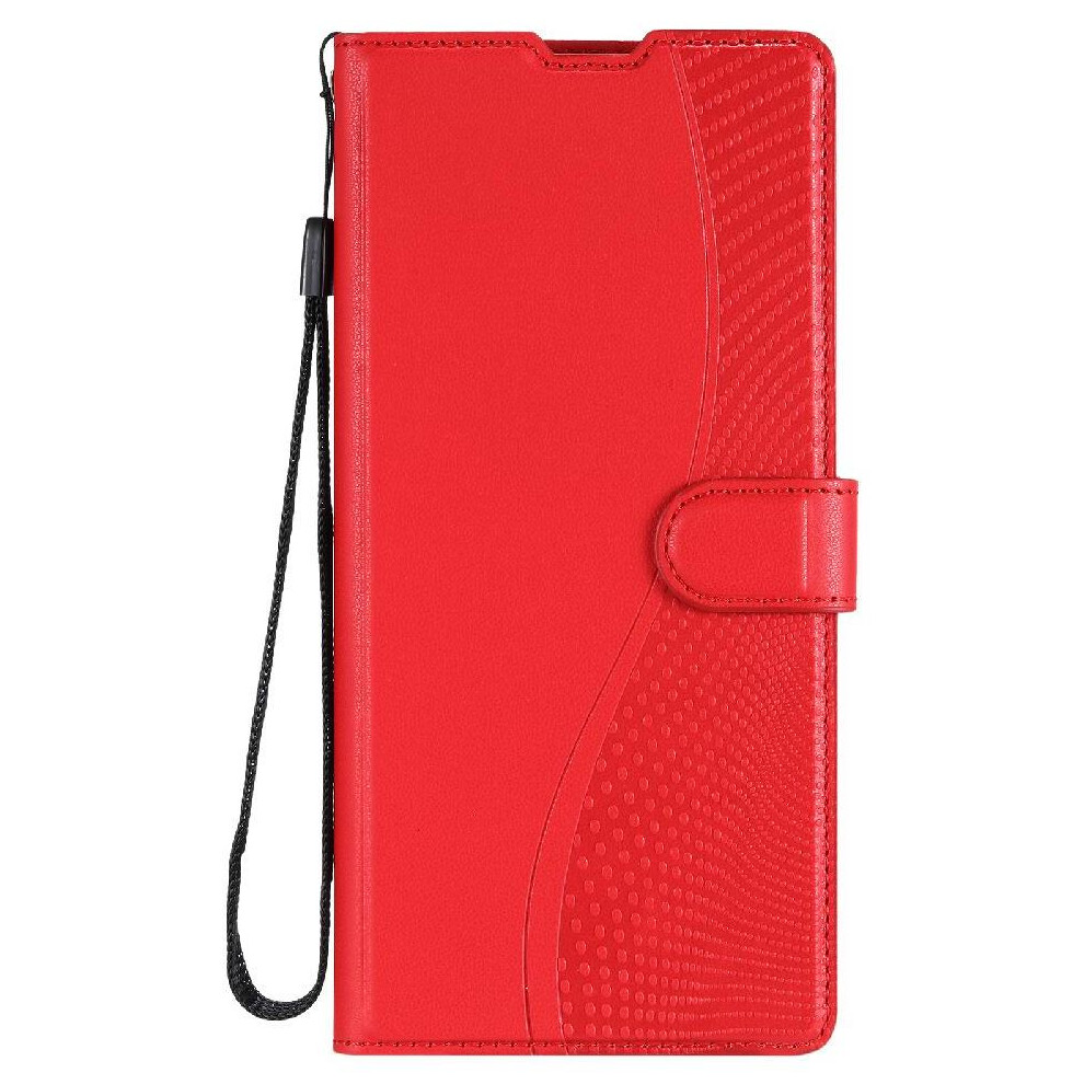 (Red) Flip Case For Sony Xperia 10 Iii 1 Card Slot Slim Protective Magnetic Pu Leather Wallet Red 764563503209