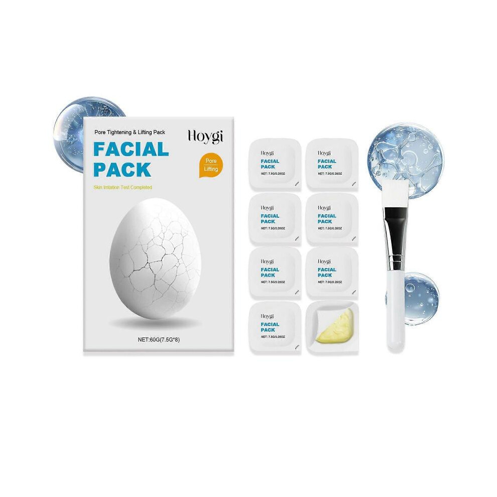 Hoygi Full Face Care Apply Mask Moisturizing Gentle Skin Cleaning Care Mask