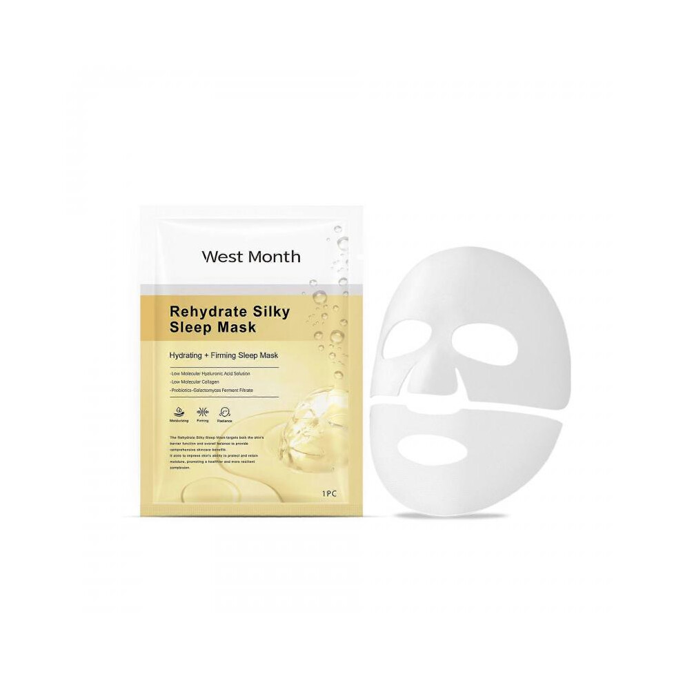 West Month Collagen Moisturizing Mask Nourishing Facial Skin Hydrating Three-In-One Moisturizing