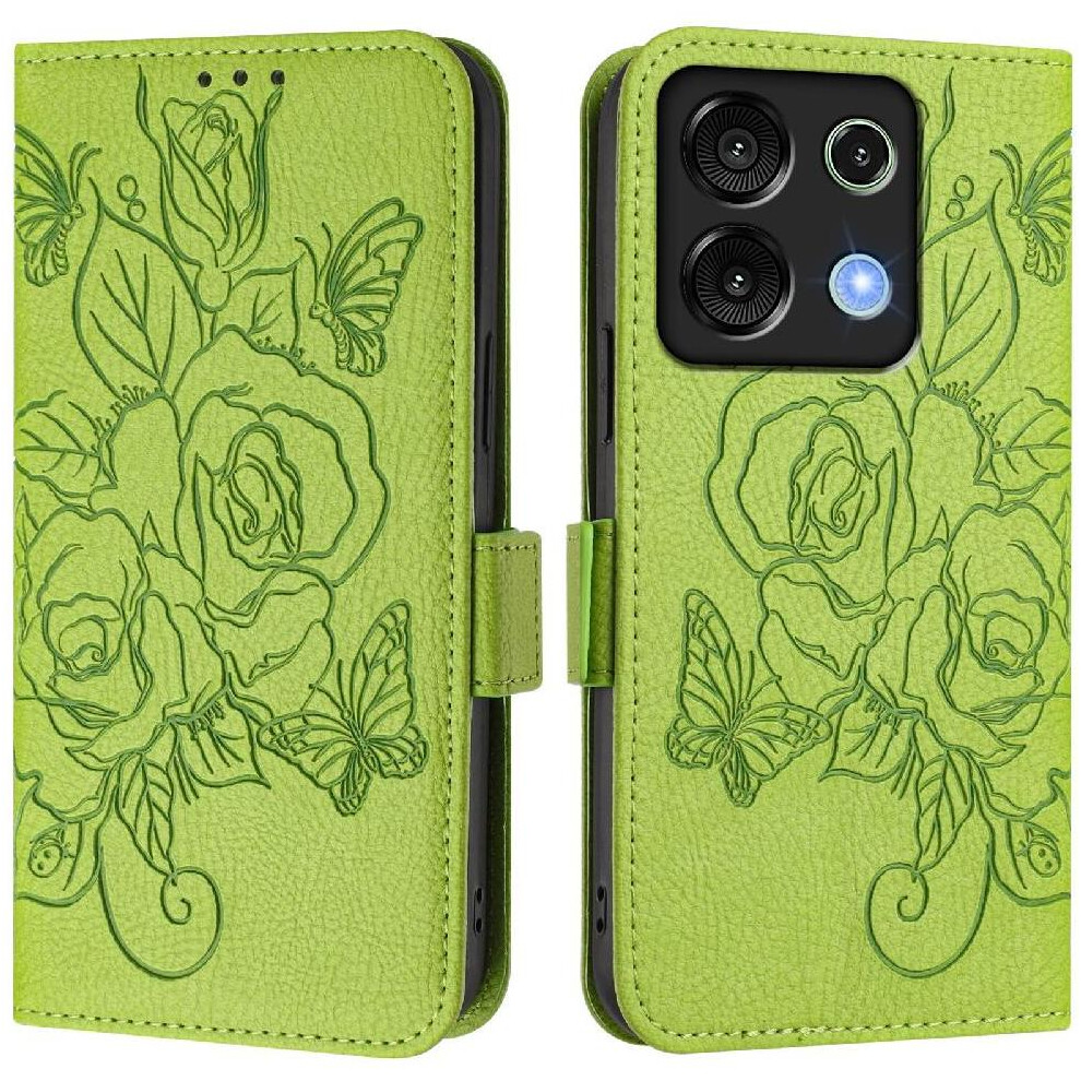 (Green) Case For Umidigi G9 5G Pu Leather With Credit Card Slot Magnetic Wallet Green 764563504473