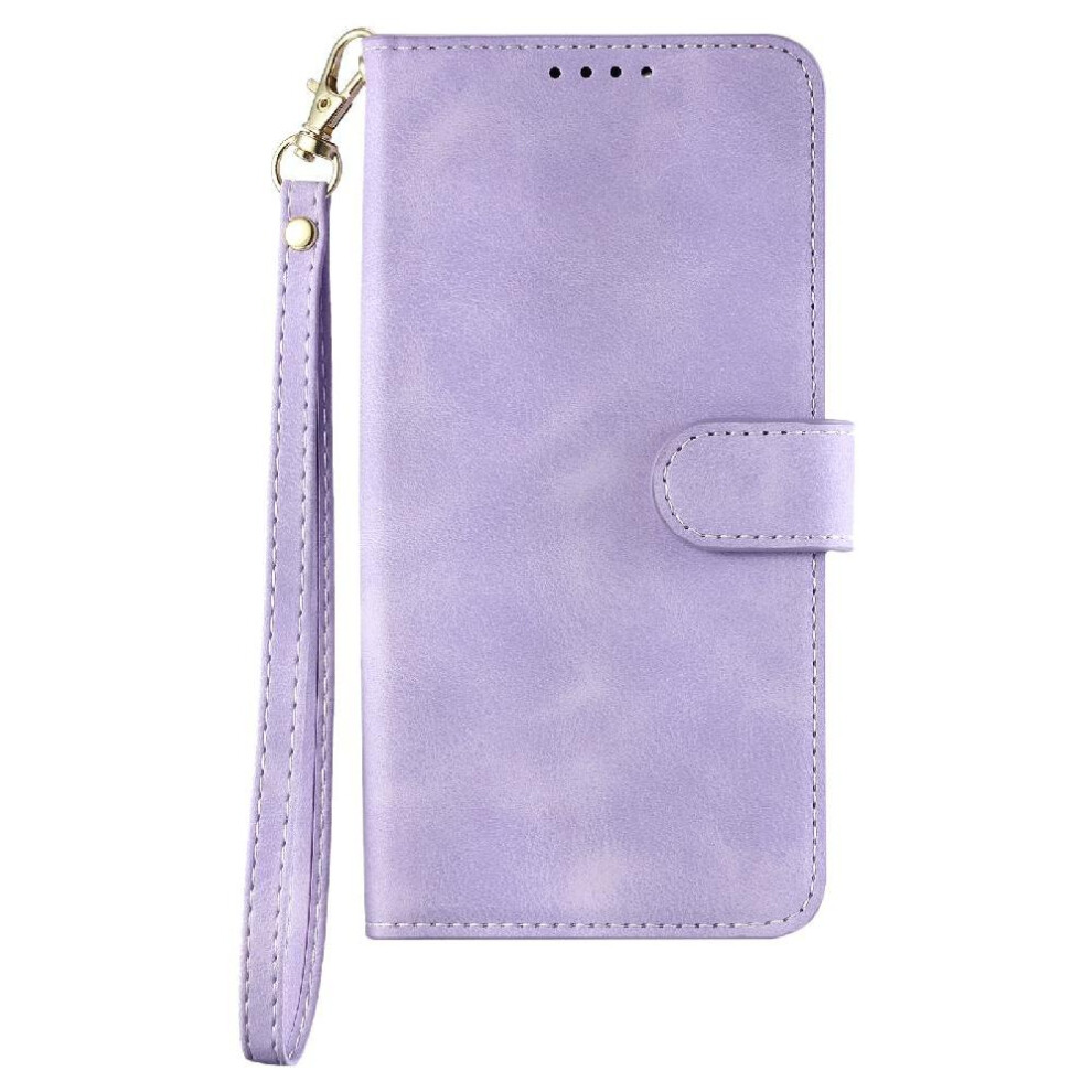 (Purple) Flip Case For Sony Xperia 10 Iii Wallet Card Slots Kickstand Wrist Strap Magnetic Pu Leather Purple 764563504916