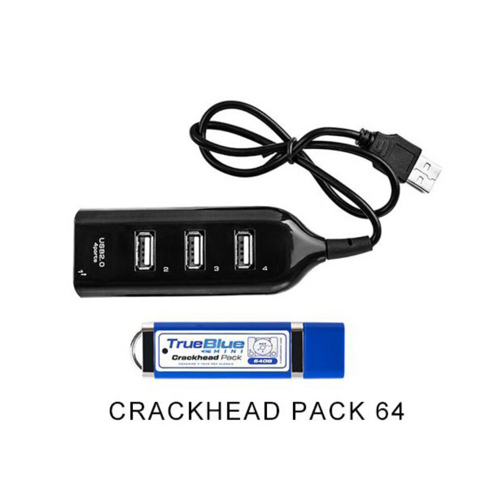 (CRACKHEAD PACK 64) Mini True Blue Playstation Classic Ps1 Multi Best Games Crackhead Pack Included-image-OPC-PH6VDZP-NEW