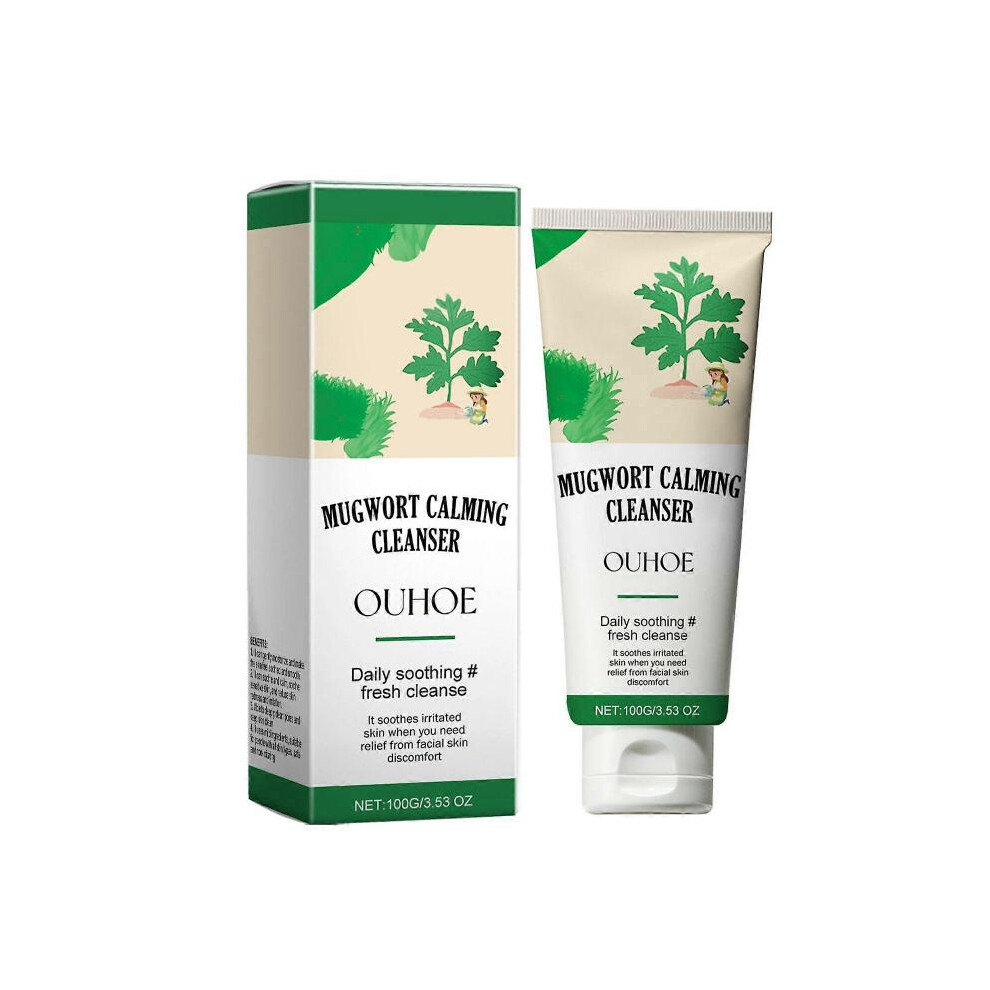 Ouhoe Mugwort Facial Cleanser Facial Moisturizing Cleansing Moisturizing Facial Cleanser