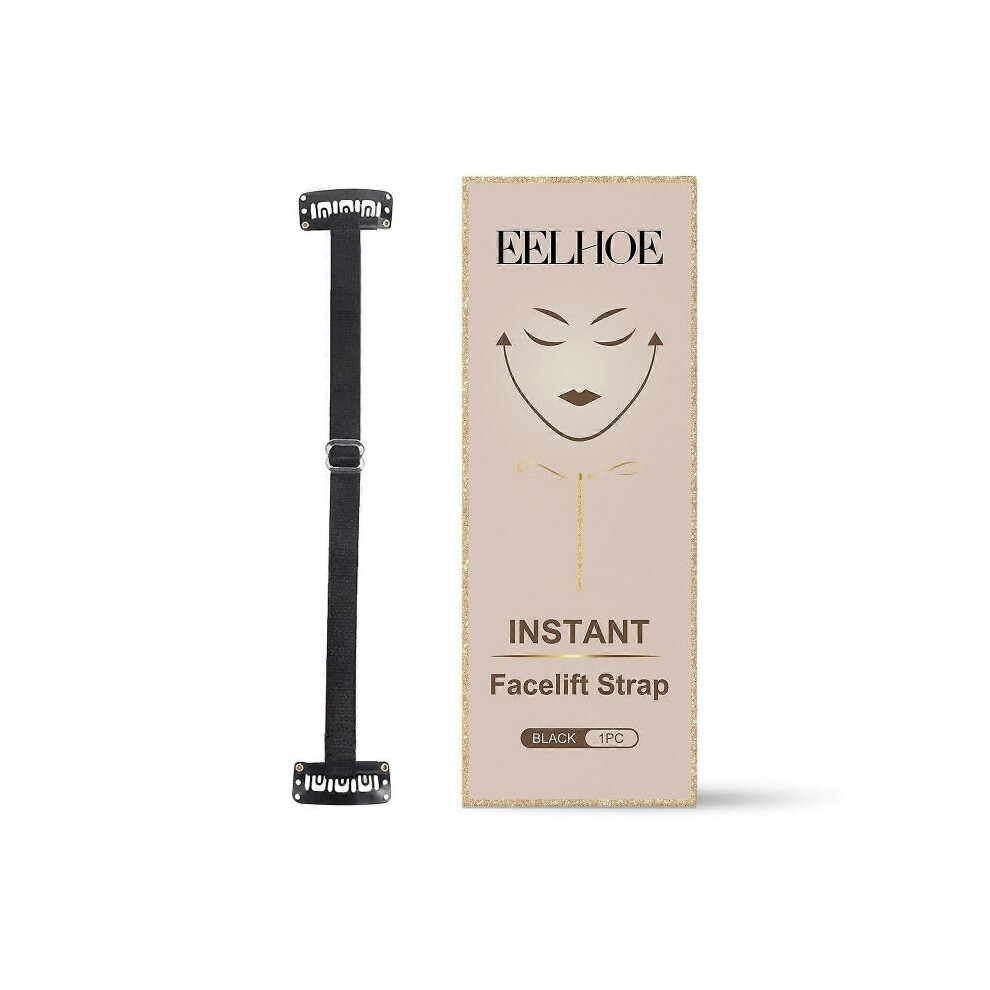 (1Pc Black Model) Eelhoe Facial Bandage Facial Skin Line Contour Facial Treatment Bandage