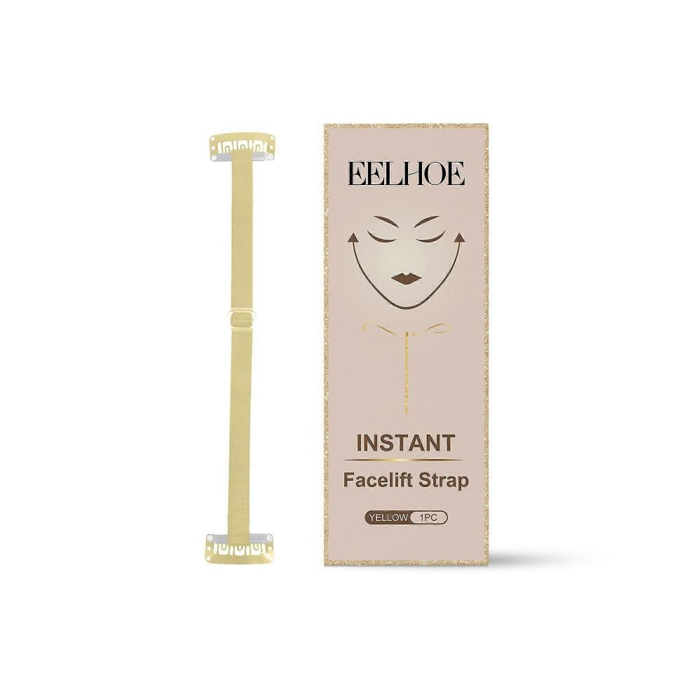 (1Pc Yellow Model) Eelhoe Facial Bandage Facial Skin Line Contour Facial Treatment Bandage