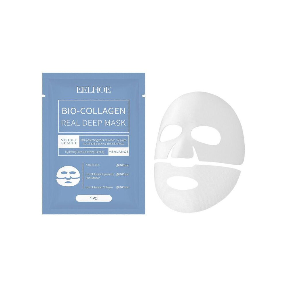 (1Pcs) Eelhoe Collagen Skin Care Facial Mask Smooth And Tender Skin Moisturizing Mask