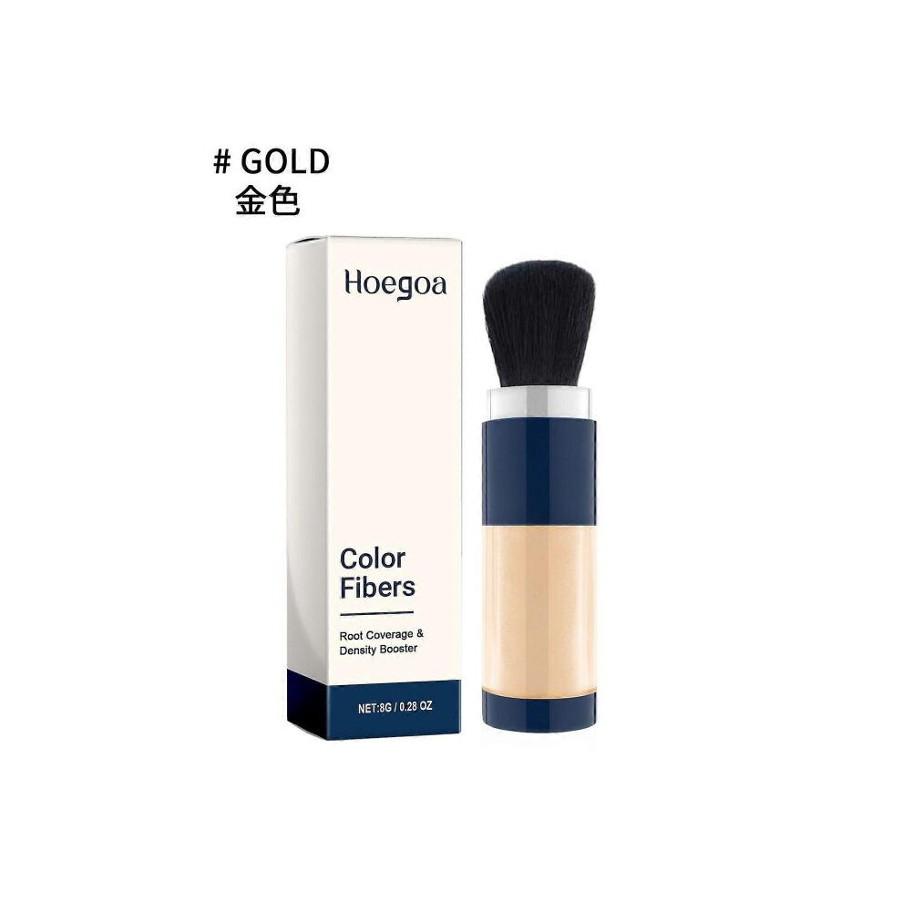Gold (Gold) Hoegoa Hair Fiber Powder Hairline Top Cover Fluffy Sculpting Contour Powder