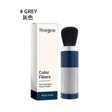 (Gray) Hoegoa Hair Fiber Powder Hairline Top Cover Fluffy Sculpting Contour Powder
