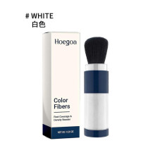 (White) Hoegoa Hair Fiber Powder Hairline Top Cover Fluffy Sculpting Contour Powder