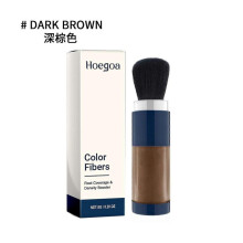(Dark Brown) Hoegoa Hair Fiber Powder Hairline Top Cover Fluffy Sculpting Contour Powder