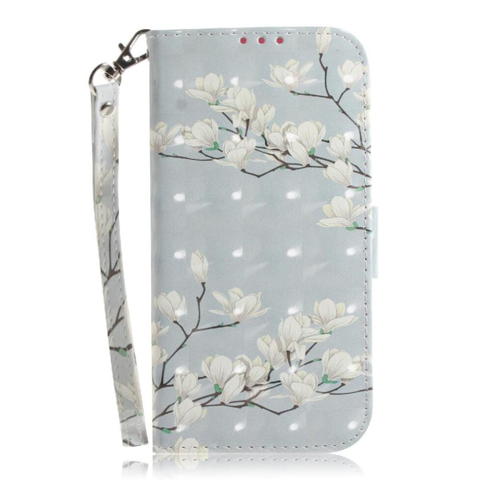 (C8 ) 3D Painted Protective Case For Honor 200 Lite Magnetic Closure Lanyard Pu Leather Wallet Card Slots 764563506774