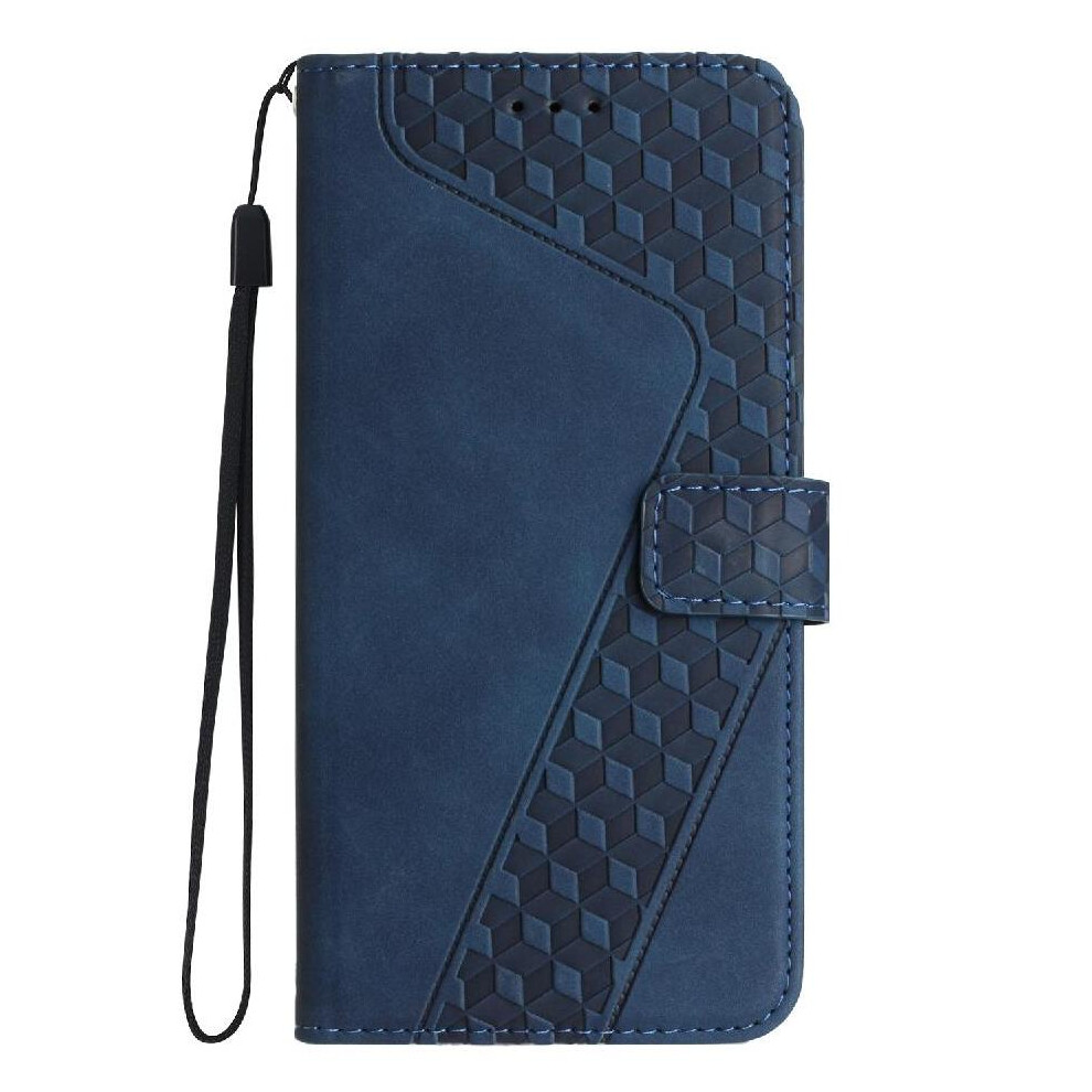 (Blue) Phone Case For Honor 200 Lite Magnetic Wallet Flip Folio Kickstand Card Slots Cover Blue 764563507016