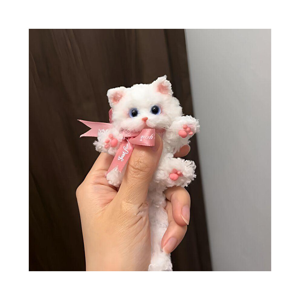 (Cute kitty.) Cat Pendant DIY Kit, Cute Handmade Craft, Birthday & Valentine's Gift for Girlfriend