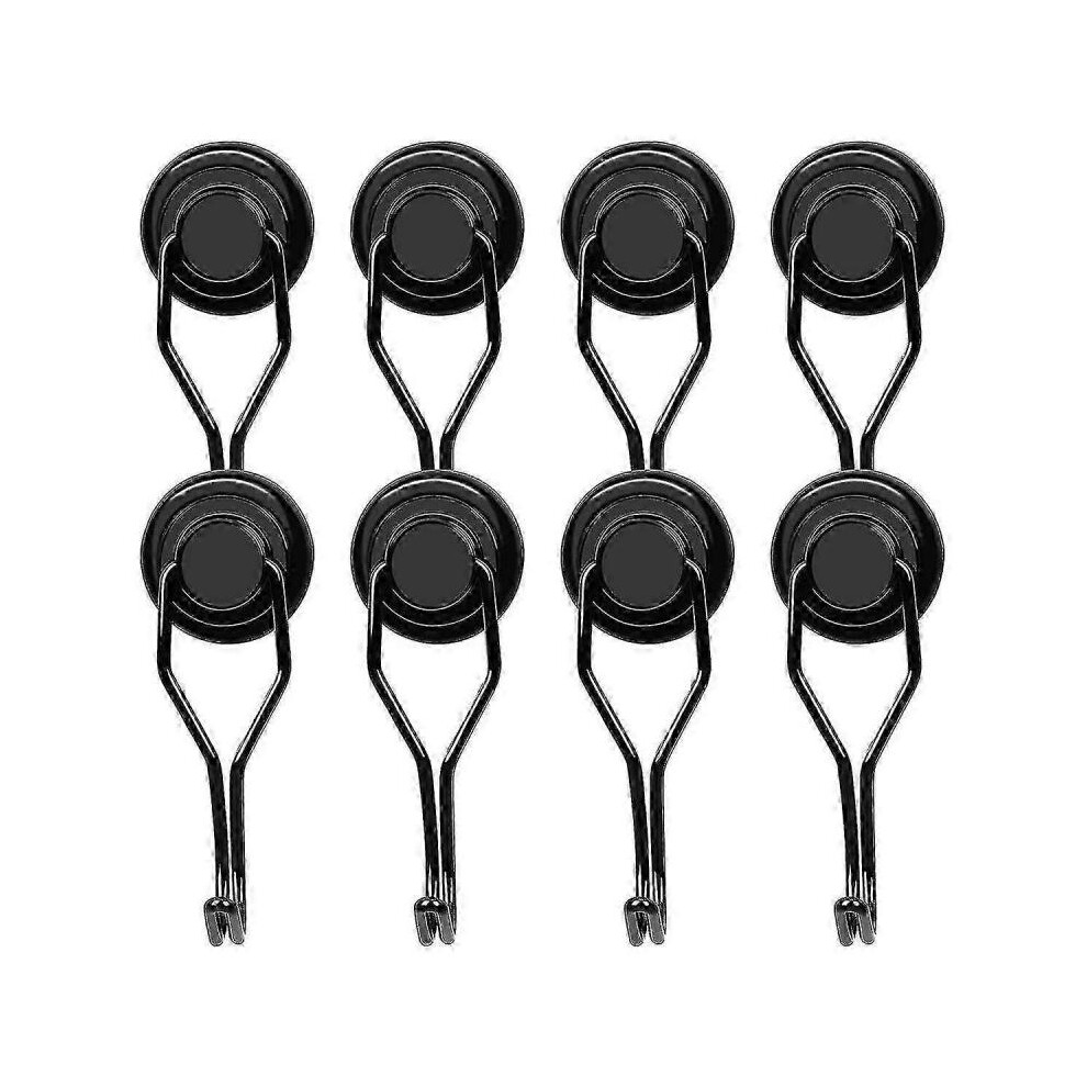 Magnetic Hooks Heavy Duty,Hanging 60Lbs Black Magnetic Hooks For Grill, Cruise Cabins, Refrigerator 5004229929765