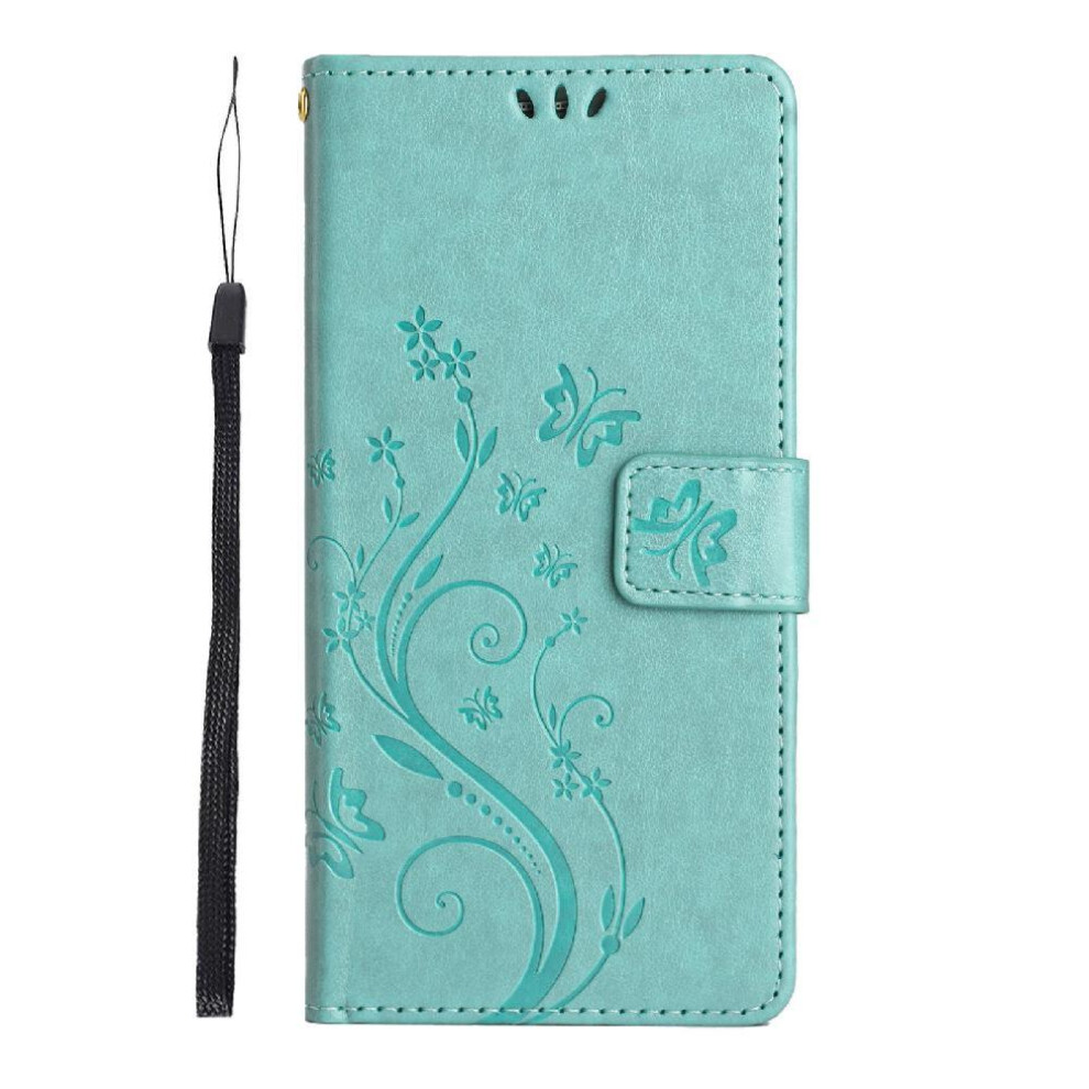 (Green) Flip Case For Honor 200 Lite Pu Leather Magnetic Closure Wrist Strap Card Holder Kickstand Green 764563509225