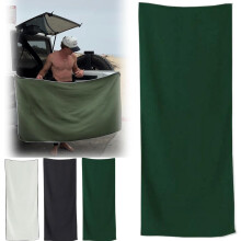 (Green) Magnet Towel, Outdoor Magnetic Bath Towel - Oversized 30"x75" Quick-Dry, Sand-Resistant, Super Absorbent Microfiber Towel with Magnetic Closure