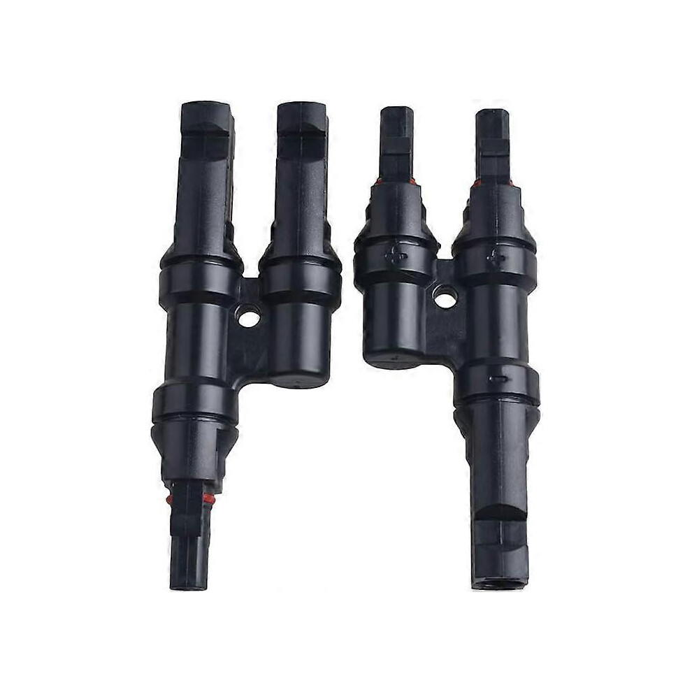 (As Show, One Size) 1/3/4/5 Y Branch Connectors In Pair Mmf+Ffm For Parallel Connection Between Solar Panels 4909775491449