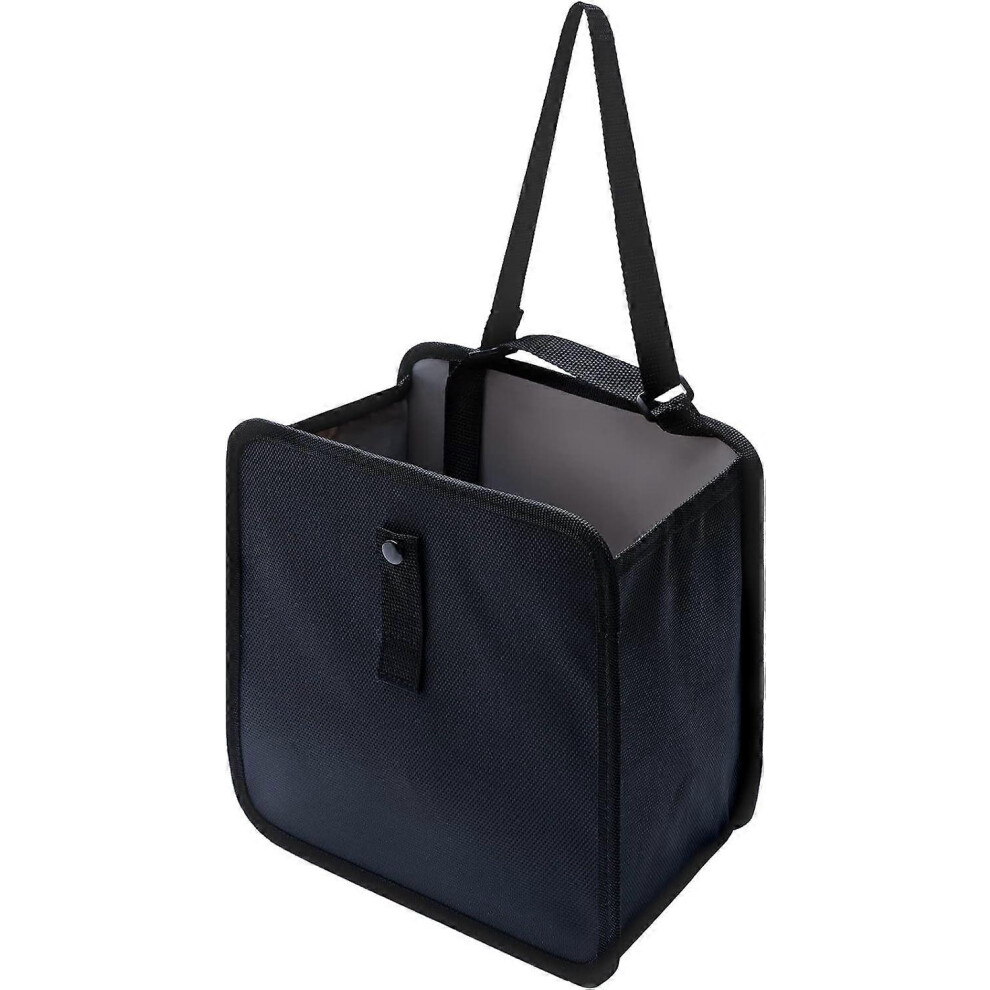 (As Show, One Size) Car Rubbish Bin, Car Bin For Tidy, Hanging Leakproof Rubbish Container, Car Organiser Car Boot For Car/Suv/Truck/Minivanblack 4909775492262