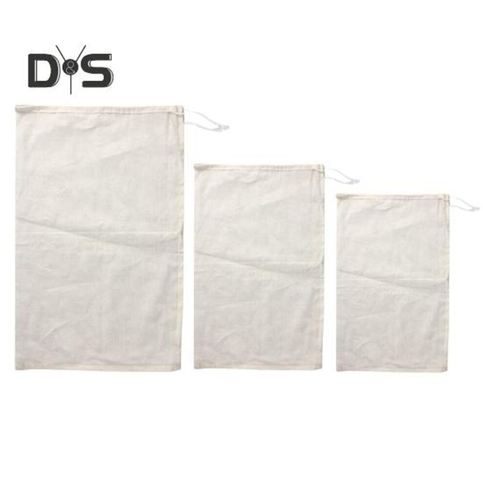 (as the picture, 1 Set) Cheesecloth Bags For Straining Reusable Cotton Filter Yarn Hemmed Cloth Unbleached Cloth Strainer For Cooking Baking Juicing Cheese Making