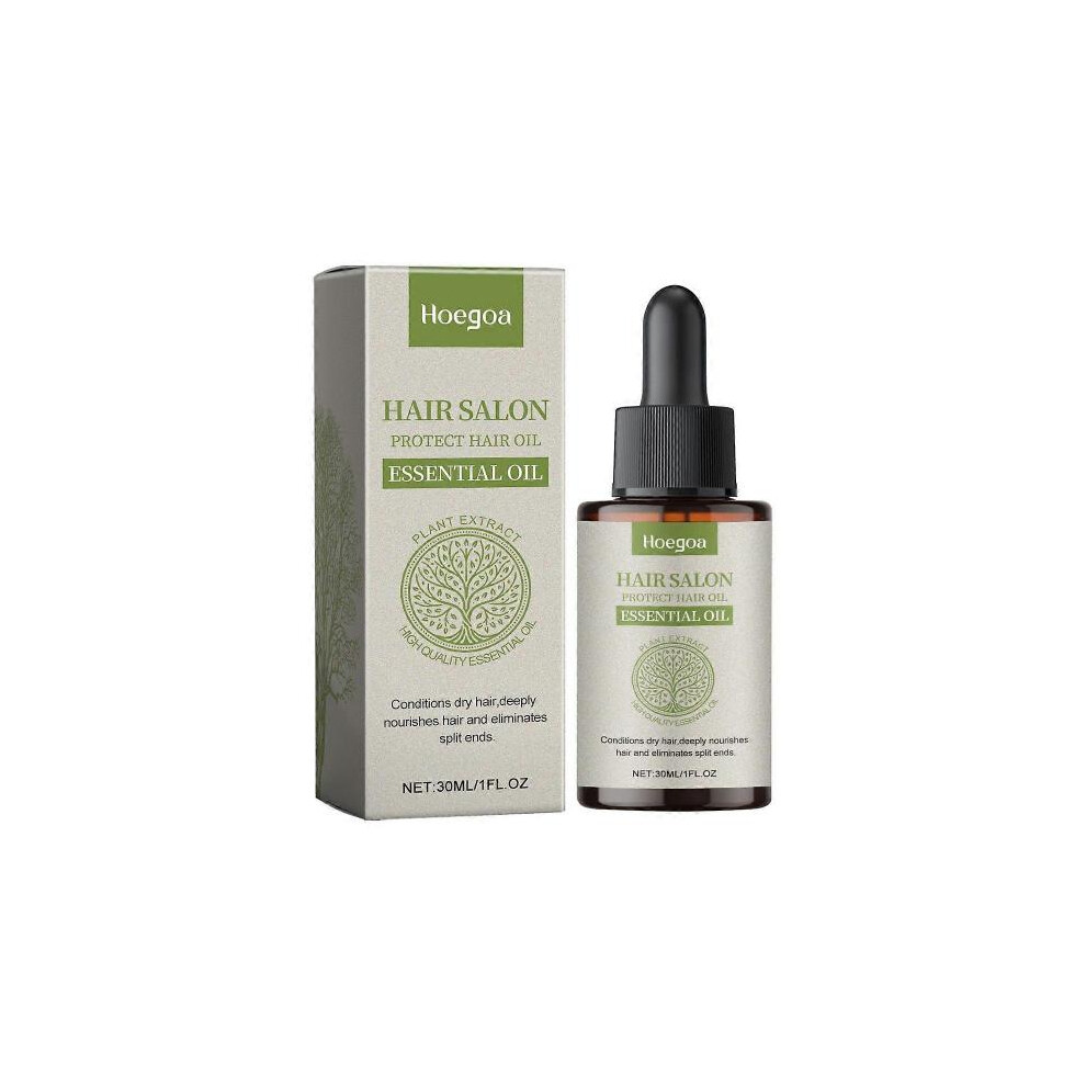 Hoegoa Hair Care Soft Essential Oil Natural Luster Rejuvenating Hair Vitality Nourishing Hair Soft And Shiny Essential Oil