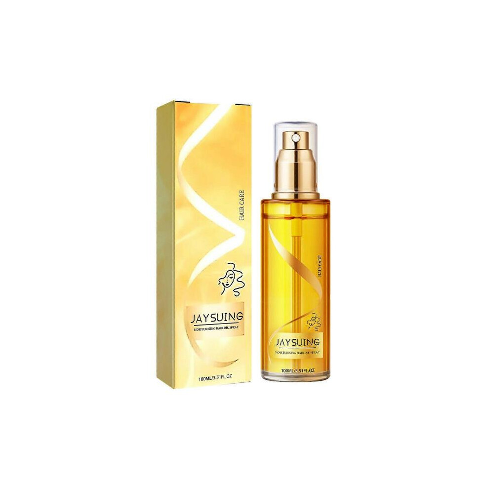 Jaysuing Hair Care Essential Oil Spray Hair Moisturizing Soft Hair Hair Care Spray