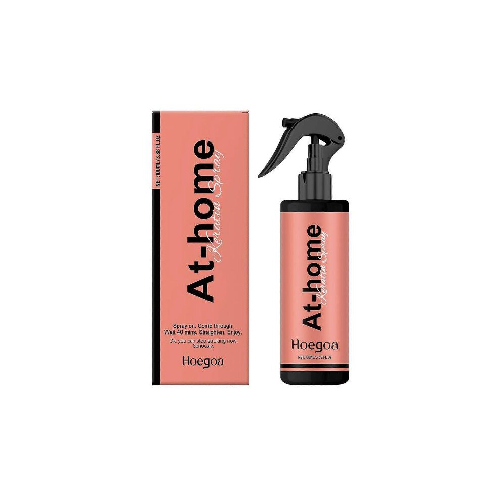Hoegoa Keratin Hair Care Spray Moisturizing Hydrating Nourishing Plump Hair Soft Hair Care Spray