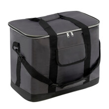 GEEZY Insulated Cool Tote Bag Zip Up Ice Cooler Shoulder Strap Picnic Drinks Ice Block