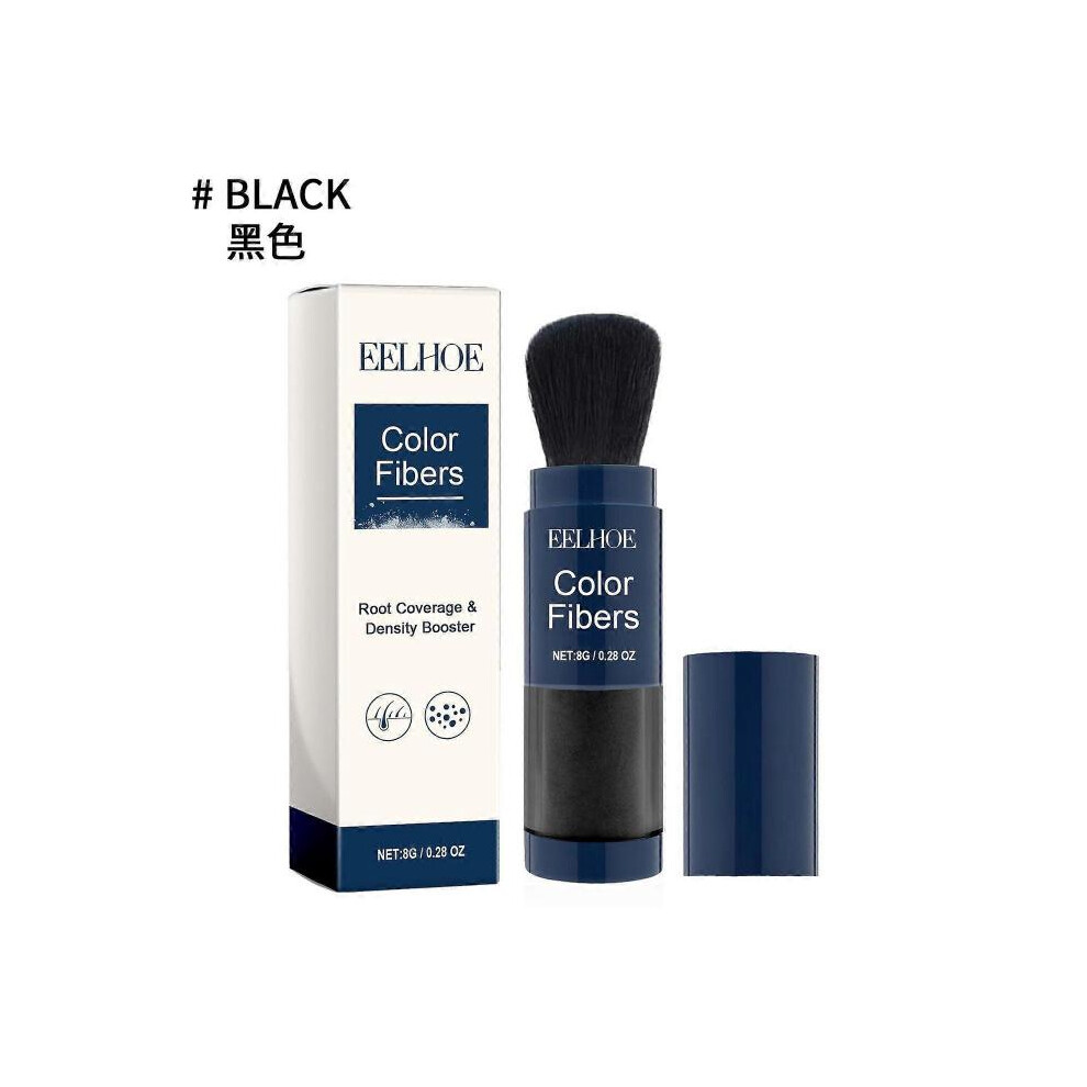 Black (Black) Eelhoe Hair Fiber Powder Hair Fluffy Color Filling Hairline Refreshing Oil Control Sculpting Contour Powder