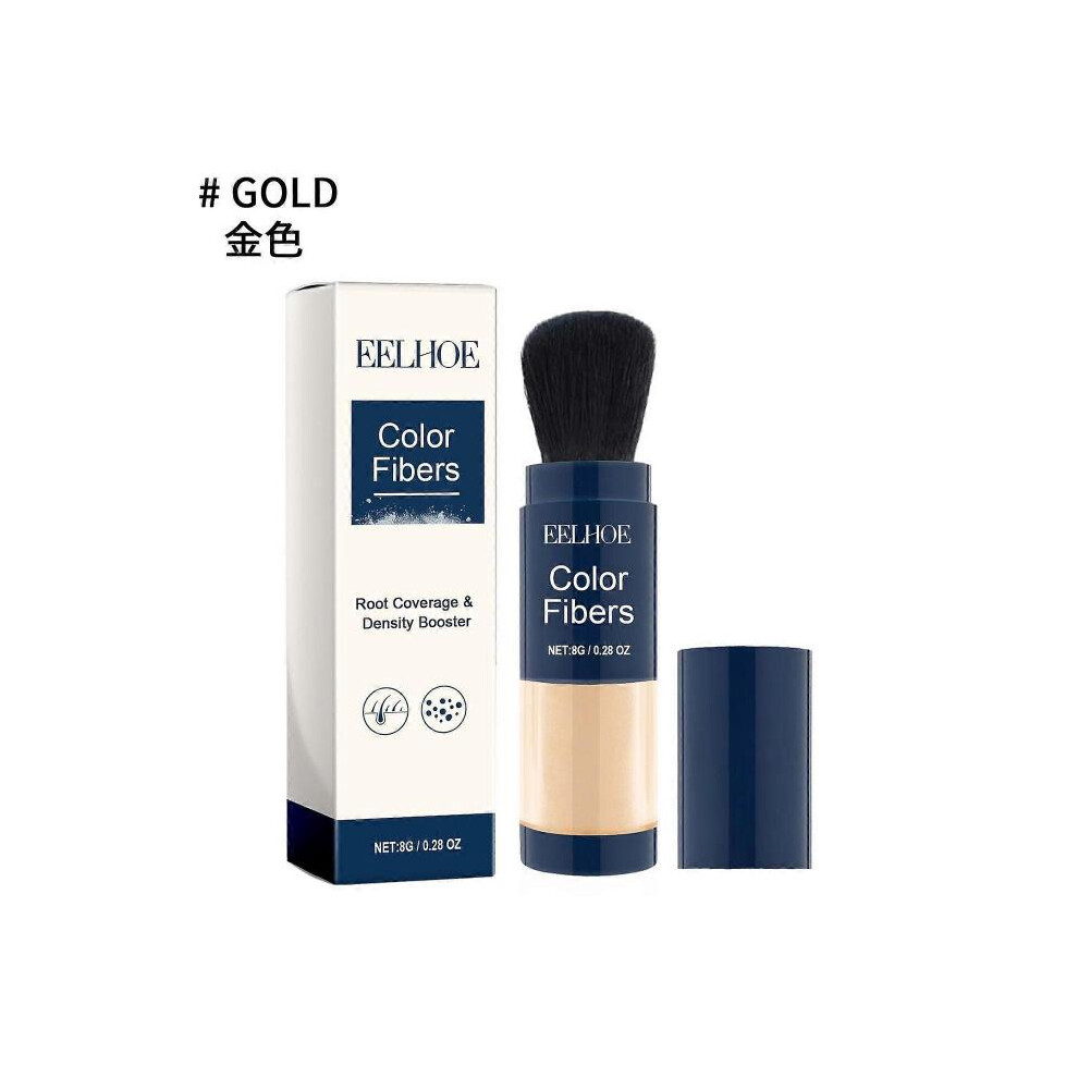 Gold (Gold) Eelhoe Hair Fiber Powder Hair Fluffy Color Filling Hairline Refreshing Oil Control Sculpting Contour Powder