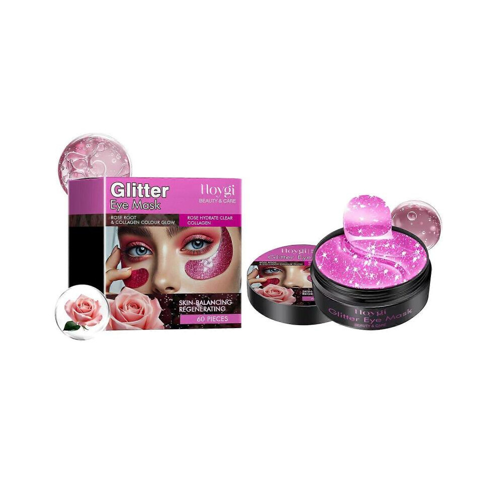 Hoygi Bright Eye Mask Hydrating Moisturizing Nourishing Eye Skin Brightening Elastic Soft Eye Mask