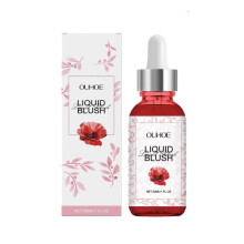 Ouhoe Blush Essence Facial Natural Rosy Color Delicate Light Nude Makeup Feeling Not Easy To Makeup