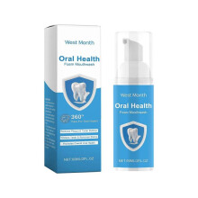 West Month Foam Mouthwash Mild Ingredients Clean Teeth Fresh Mouthwash