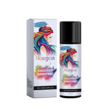 Hoegoa Temporary Black Hair Spray Easy To Color Scalp Easy Gentle Disposable Black Hair Spray