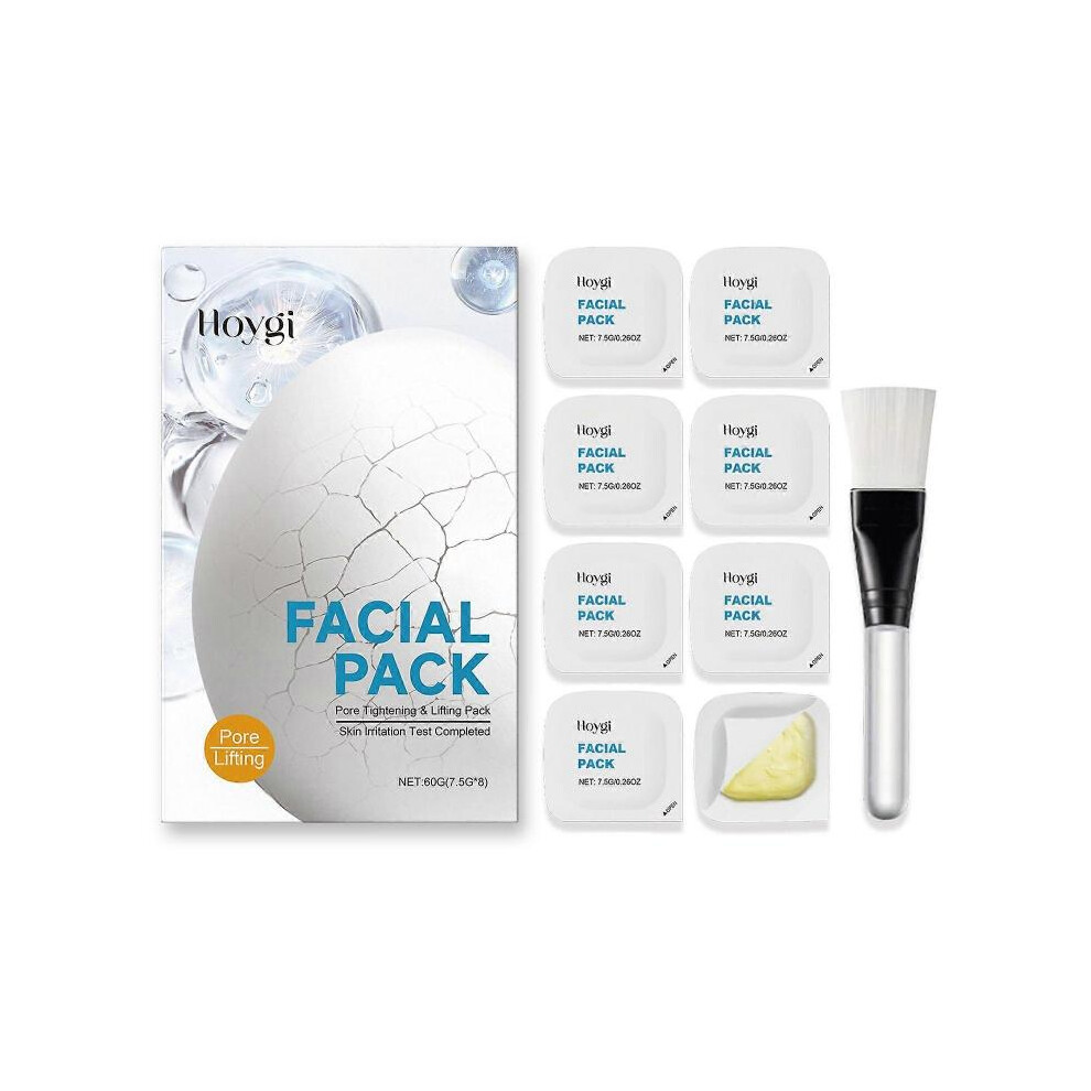 Hoygi Skin Rejuvenation Smear Disposable Facial Mask Moisturizing Cleansing Moisturizing Facial Care Disposable Facial Mask