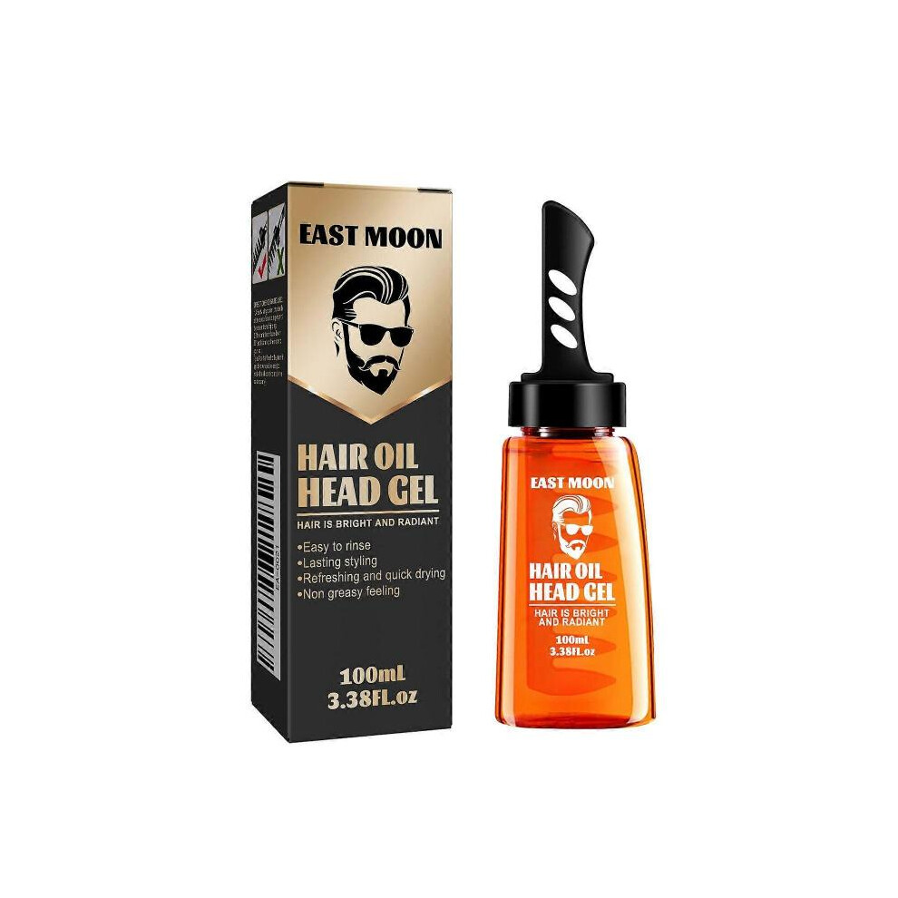 Unisex East Moon Men's Pomade Comb Retro Comb For Greasy Hair Comb Big Back Head Styling Comb Comb Shaping Moisturizing