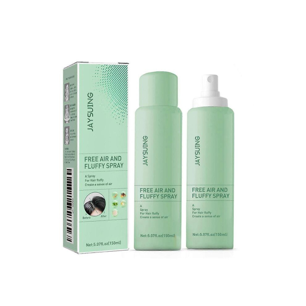 Jaysuing Hair Fluffy Spray Oil Head Fluffy Refreshing Spray Lazy Wash-Free Dry Hair Spray