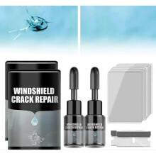 (2 Set) Windshield Crack Repair Kit, 2024 New Windshield Crack Repair Fluid, Car Window Car Windshield Repair Kit for Fixing Chips and Cracks